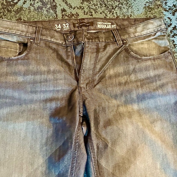 Men’s INC Amsterdam regular fit 34/32 blue jeans - Picture 3 of 8